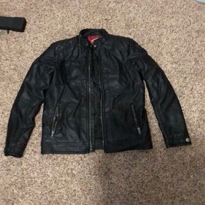 Kids leather jacket